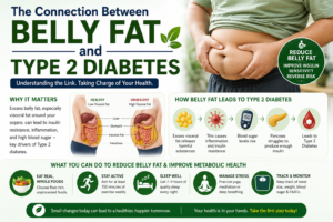 The connection between type 2 diabetes and belly fat
